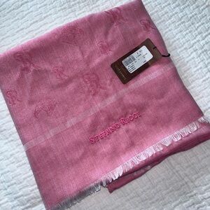 STEFANO RICCI SCARF PINK - LUXURY CASHMERE SILK SHAWL